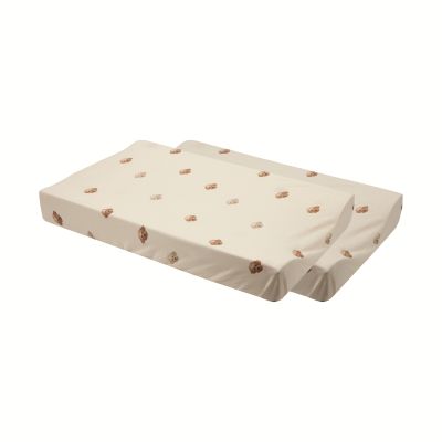 Witlof for Kids Aankleedkussenhoes - 2 Stuks - Jersey