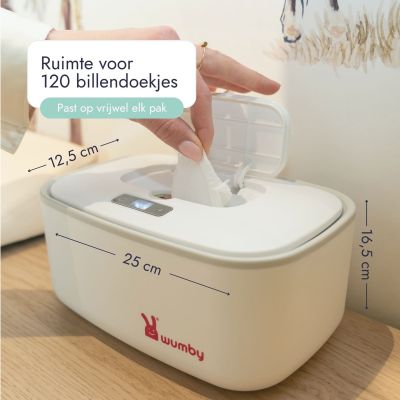Wumby Billendoekjesverwarmer - White