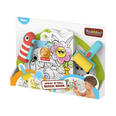 Yookidoo - Spray 'N' Roll Magic Book - Badspeelgoed