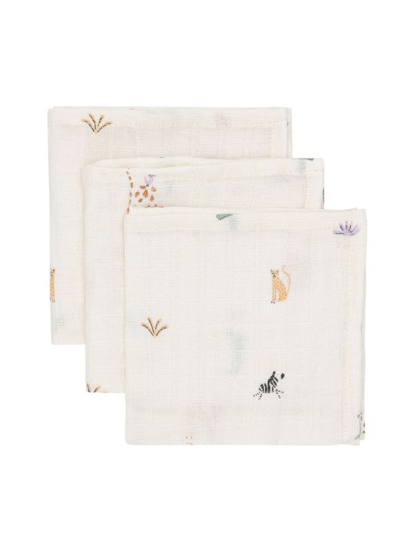 Fodera Elastica Fasciatoio Fodera Per Fasciatoio Jollein Jungle Jambo - Jersey 100% Cotone 50x70 Cm, Morbida E Sicura Con Elastico Antiscivolo Materassino Fasciatoio