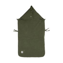 Jollein Voetenzak Pure Knit Leaf Green