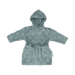 Jollein Miffy Jacquard Badjas - Badstof - 1-2 Jaar - Sea Green