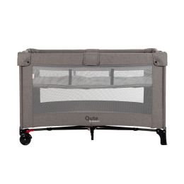 Qute Campingbed Q-Dream Jeans Taupe