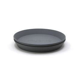 Mushie Bord Rond Smoke (2 stuks)