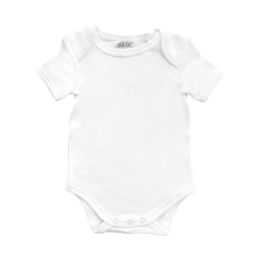 BD Collection Romper Korte Mouw Wit maat 50/56