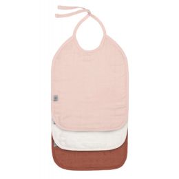 Lässig Terry Slab Medium Powder Pink/Milky/Rust 3-Pack
