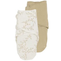 SwaddleMeyco 2-Pack Branches Sand/Uni Sand0-3 Maanden SwaddleMeyco 2-Pack Branches Sand/Uni Sand0-3 Maanden