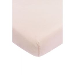Meyco Ledikanthoeslaken Jersey Soft Pink 60x120cm 