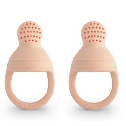 Mushie Fresh Food Feeder Blush (2 stuks)