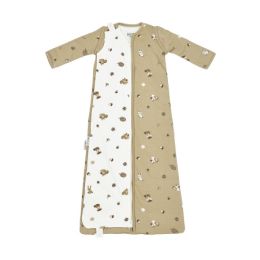 Meyco Slaapzak 4-Seizoenen Forest Animals Sand One Size 
