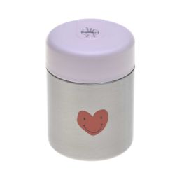 Lässig Food Jar Happy Rascals Heart Lavender