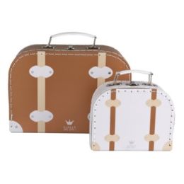 BamBam Reiskoffer Vintage White Small