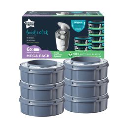 Tommee Tippee Sangenic Twist&Click Navulling 6 Stuks