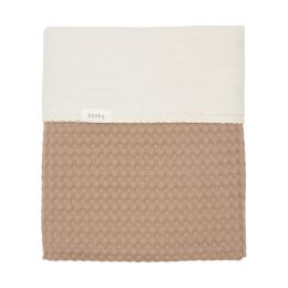 Koeka Ledikantdeken Cotton Fleece Wafel Amsterdam Caffe 100 x 150 cm