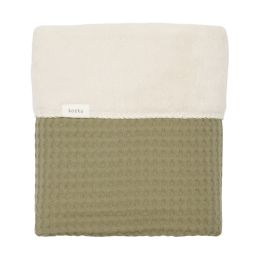 Koeka Wiegdeken Wafel/Teddy Oslo Moss 75 x 100 cm Koeka Wiegdeken Wafel/Teddy Oslo Moss 75 x 100 cm