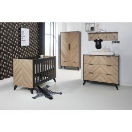 Interbaby Ledikant 60 x 120 - Commode - Hanglegkast Lancaster Interbaby Ledikant 60 x 120 - Commode - Hanglegkast Lancaster