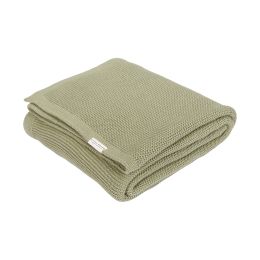Little Dutch Wiegdeken Gebreid Olive 70 x 100 cm