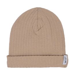 Lodger Beanie Seersucker Beige 0-6mnd