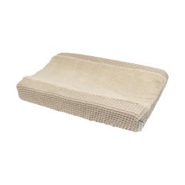Meyco Aankleedkussenhoes Wafel Teddy Sand 50 x 70 cm

