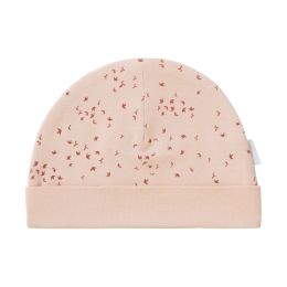 Noppies Muts Omkeerbaar Navar Print Rose Smoke 0-3 maanden