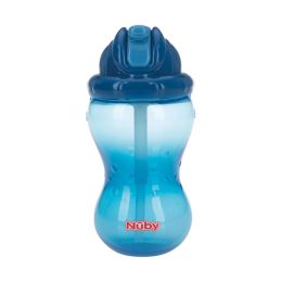 Nûby Flip-It Rietjesbeker Blue 12mnd+ 360ml