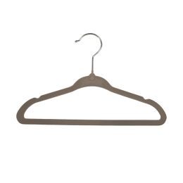 Puck Kledinghanger - 6 stuks - Velours Zand