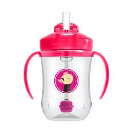 Dr. Brown's Beker Rietje Baby's Eerste Roze 270ml
