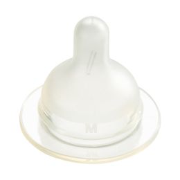 Difrax Flesspeen Brede Hals Natural M (2 stuks)