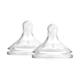 Dr. Brown's Flesspeen Brede Hals Options+ Fase 1 2-Pack