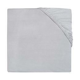 Jollein Wieghoeslaken Jersey  40 x 80/90 cm Soft Grey