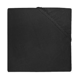 Jollein Hoeslaken Boxmatras Jersey Black 75 x 95 cm