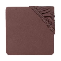 Jollein Hoeslaken Boxmatras Jersey Chestnut 75 x 95 cm