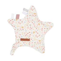 Little Dutch Knuffeldoek Ster Flowers & Butterflies  30 x 35 cm