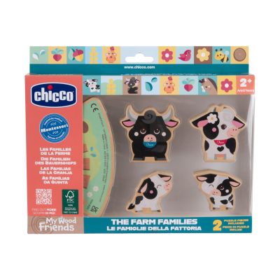 Chicco My Wood Friends Boerderijvrienden - Koeien