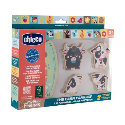 Chicco My Wood Friends Boerderijvrienden - Koeien