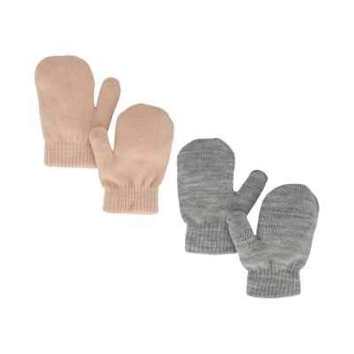 Sarlini Wanten Knit Multi Light Pink 2-Pack One size