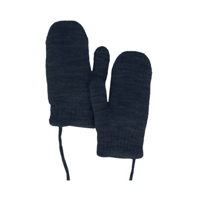 Sarlini Wanten Knit Teddy Voering Navy