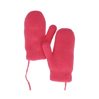 Sarlini Wanten Knit Teddy Voering Pink