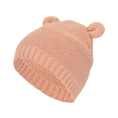 Sarlini Muts Knit Oortjes Light Pink