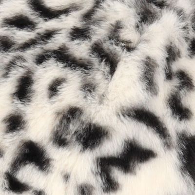 Sarlini Muts Fake Fur Panther Sand 6-12 maanden