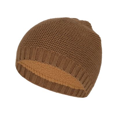 Sarlini Muts Knit Uni Dark Camel