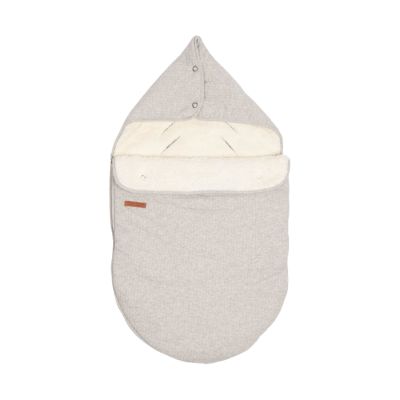 Little Dutch Voetenzak Autostoel 0+ Pure Grey