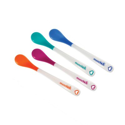 Munchkin Hot Safety Spoons 3mnd+ (4 stuks)