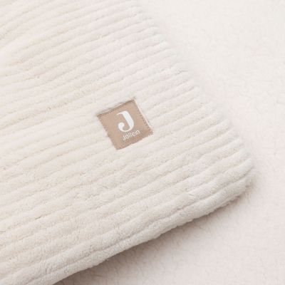 Jollein Boxkleed Box Cloudy Rib - Oatmeal - 75×95 cm