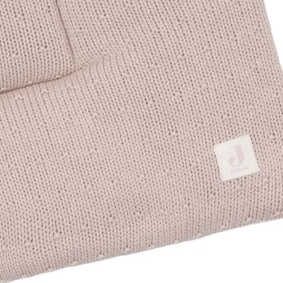 Jollein Sprinkle Knit Boxkleed - 75 x 95 cm - Silk Rose Jollein Sprinkle Knit Boxkleed - 75 x 95 cm - Silk Rose