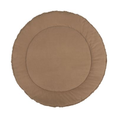 Jollein Rond Boxkleed - Curlé - Ø 95 cm - Dark Hazel Jollein Rond Boxkleed - Curlé - Ø 95 cm - Dark Hazel