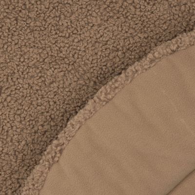 Jollein Rond Boxkleed - Curlé - Ø 95 cm - Dark Hazel Jollein Rond Boxkleed - Curlé - Ø 95 cm - Dark Hazel