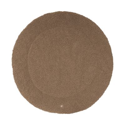 Jollein Rond Boxkleed - Curlé - Ø 95 cm - Dark Hazel Jollein Rond Boxkleed - Curlé - Ø 95 cm - Dark Hazel