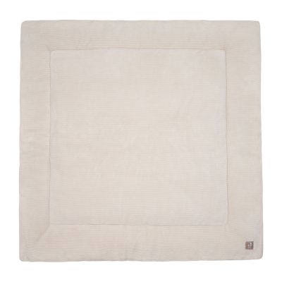 Jollein Boxkleed Box Cloudy Rib - Oatmeal - 100×100 cm