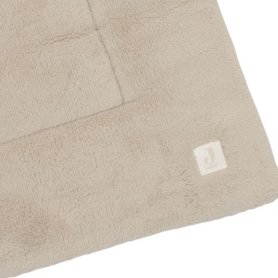 Jollein Boxkleed - Fluffy - 100 x 100 cm - Sand Jollein Boxkleed - Fluffy - 100 x 100 cm - Sand
